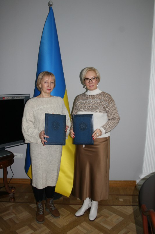 Уповноважений підписала Меморандум про співпрацю зі Всеукраїнською коаліцією громадських організацій з протидії торгівлі людьми