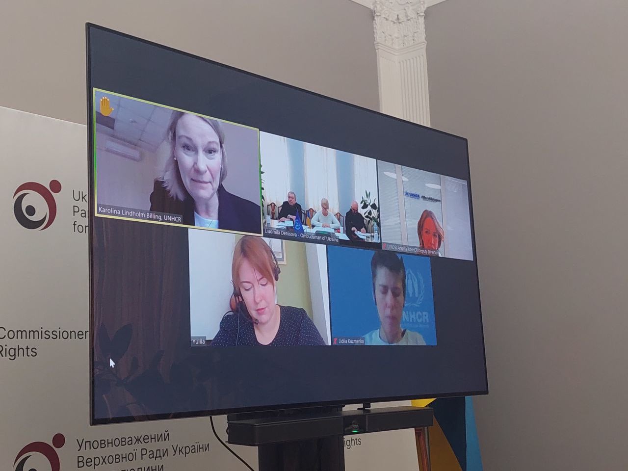 Уповноважений провела зустріч з Представником Управління Верховного комісара ООН у справах біженців в Україні