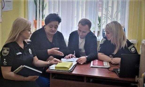 Робоча зустріч з працівниками сектору протидії домашньому насильству відділу превенції Полтавського РУП ГУНП у Полтавській області