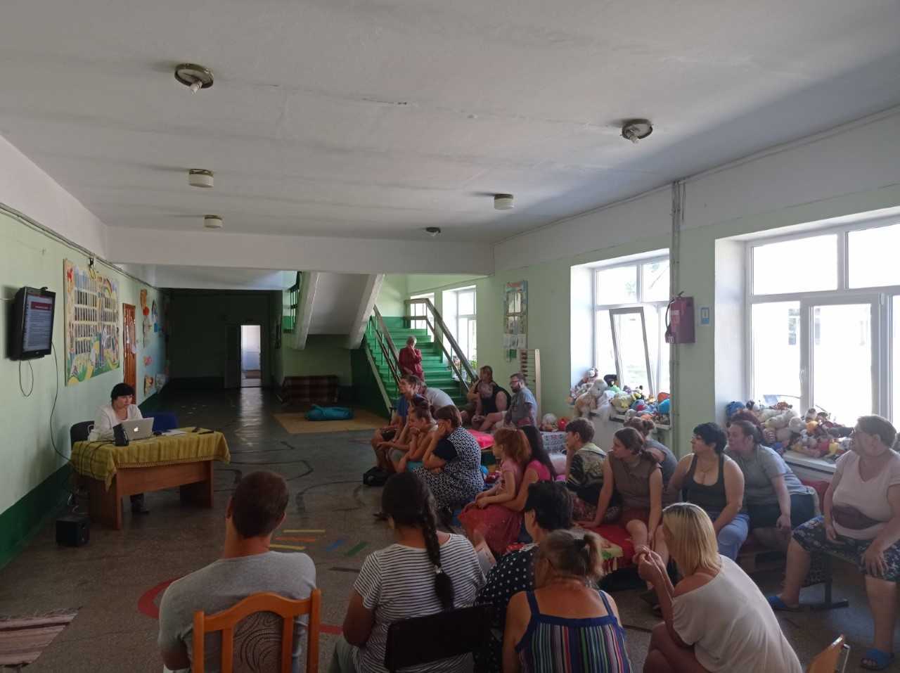 Просвітницький захід для ВПО, які перемістилися з Донецької та Луганської областей до Болехівської територіальної громади на Івано-Франківщині
