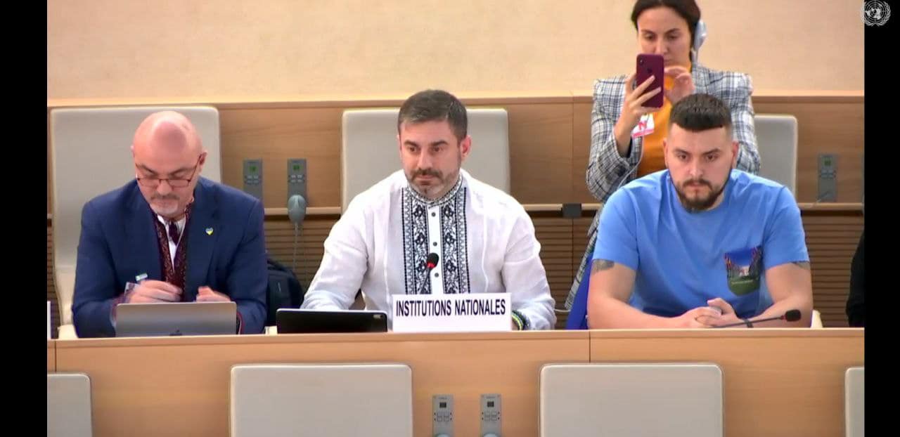 Промова Уповноваженого під час Інтерактивного діалогу в рамках виступу Верховного комісара ООН щодо оновлення ситуації з правами людини в Україні