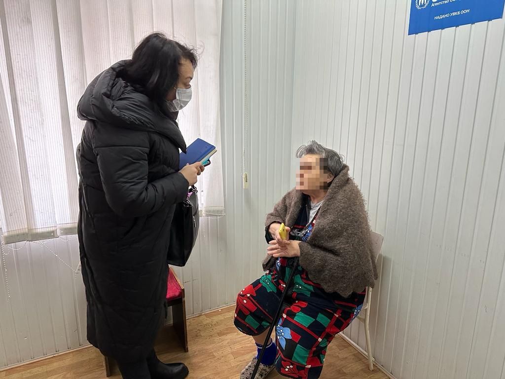 Виїзний прийом громадян в Центрі тимчасового розміщення маломобільних людей літнього віку та людей з інвалідністю на Дніпропетровщині