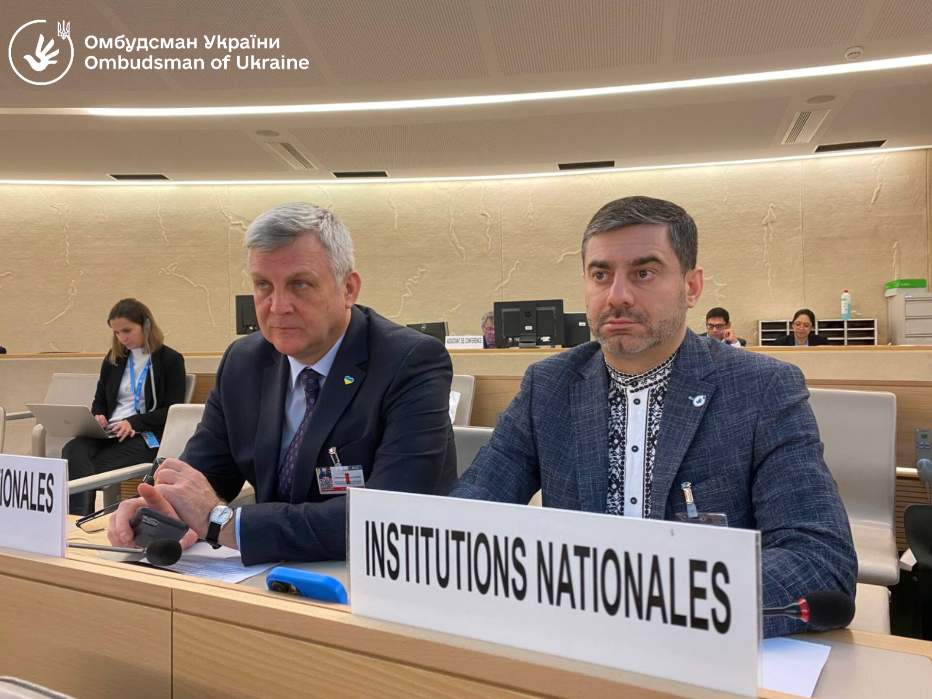 Виступ Омбудсмана України Дмитра Лубінця на 52-й сесії Ради ООН з прав людини у межах інтерактивного діалогу щодо контртероризму