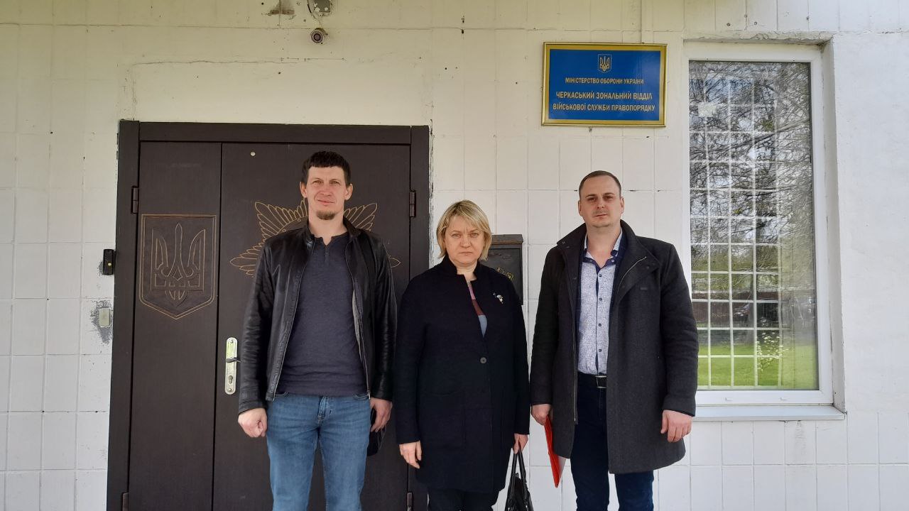 Моніторинговий візит до Черкаського зонального відділу Військової служби правопорядку