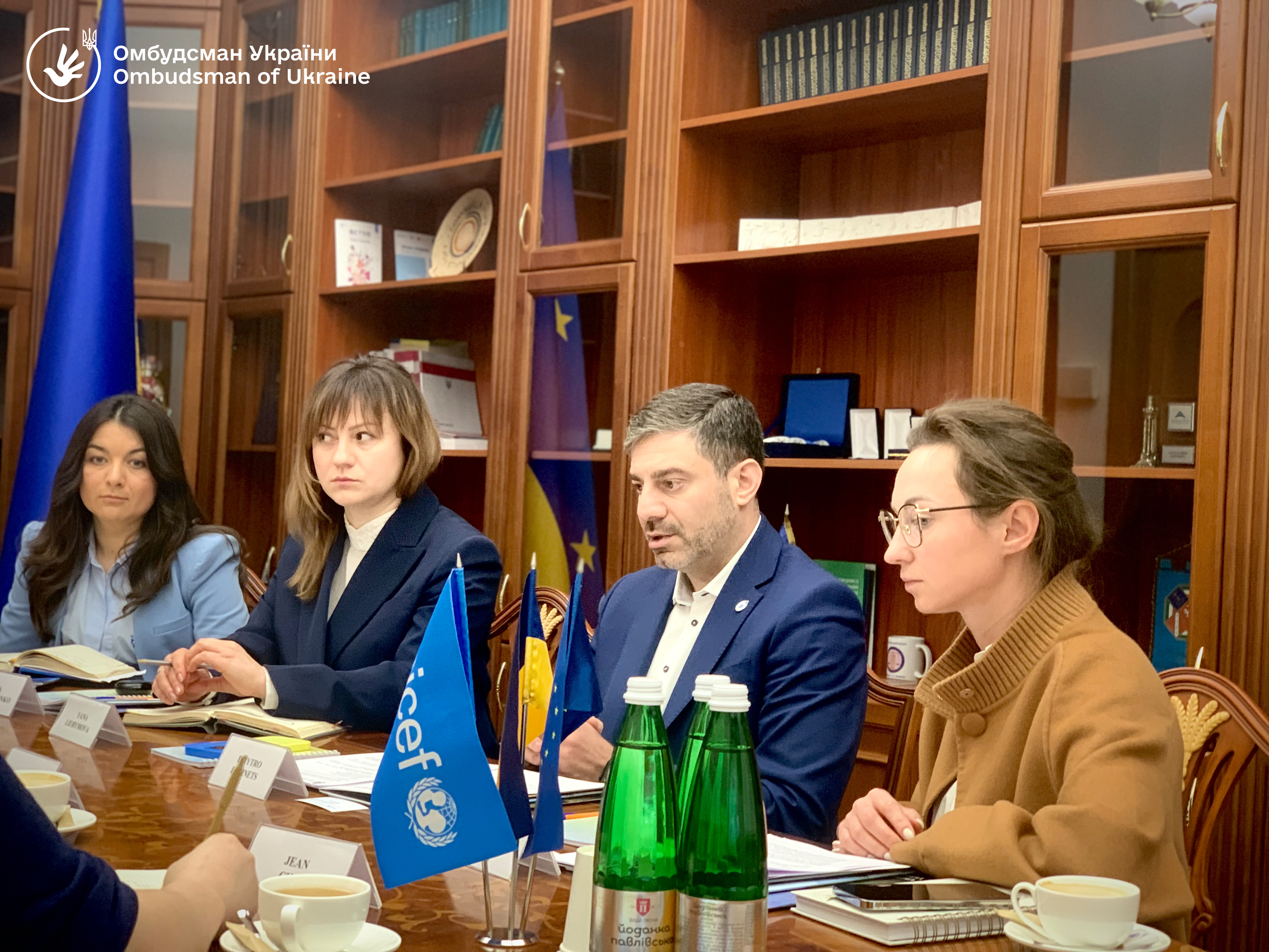Задля повернення до України депортованих РФ дітей: Омбудсман домовився про співпрацю із Старшою координаторкою ЮНІСЕФ у Європі та Центральній Азії