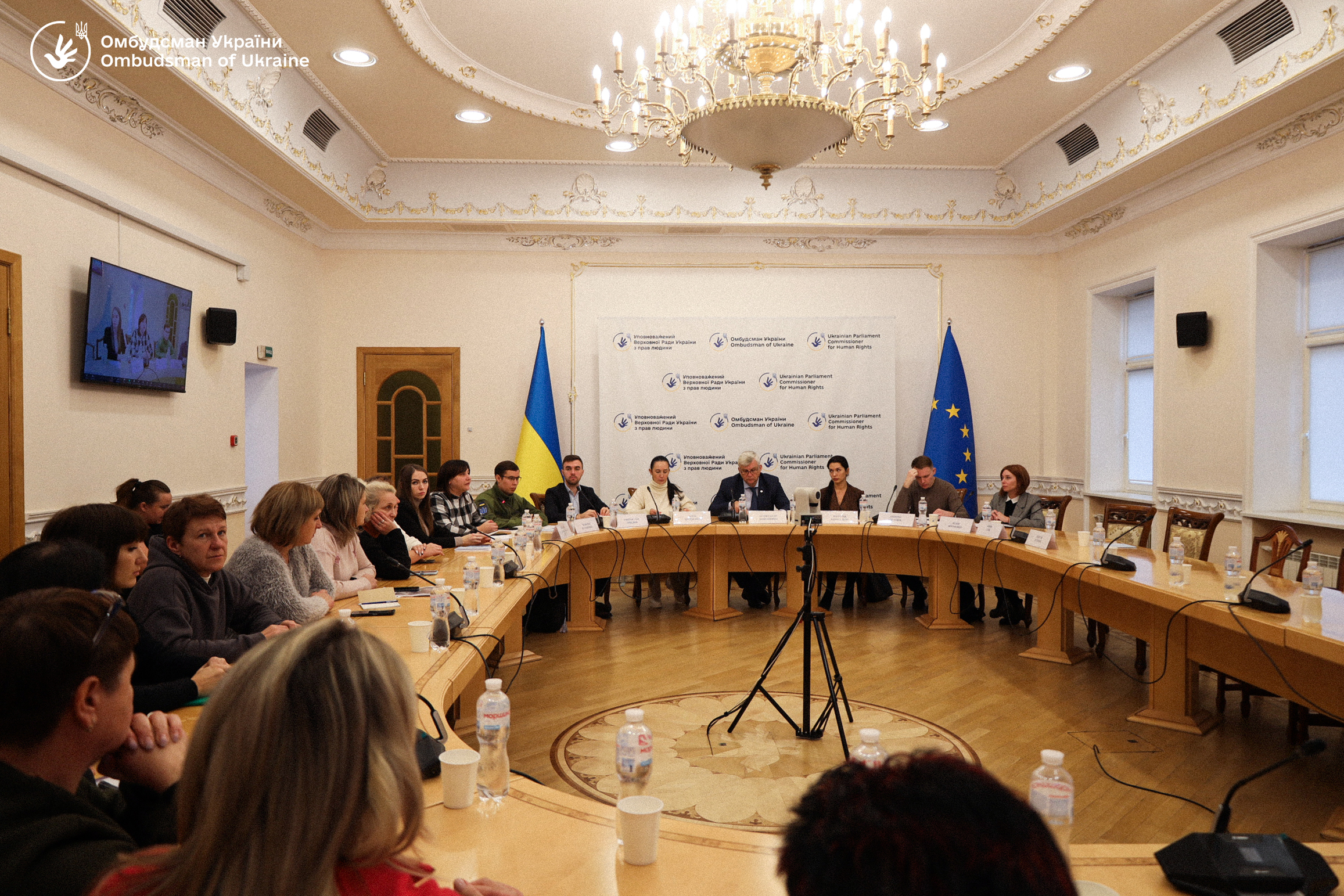 Зустріч із членами сімей зниклих безвісти військовослужбовців 60-ї окремої піхотної Інгулецької бригади
