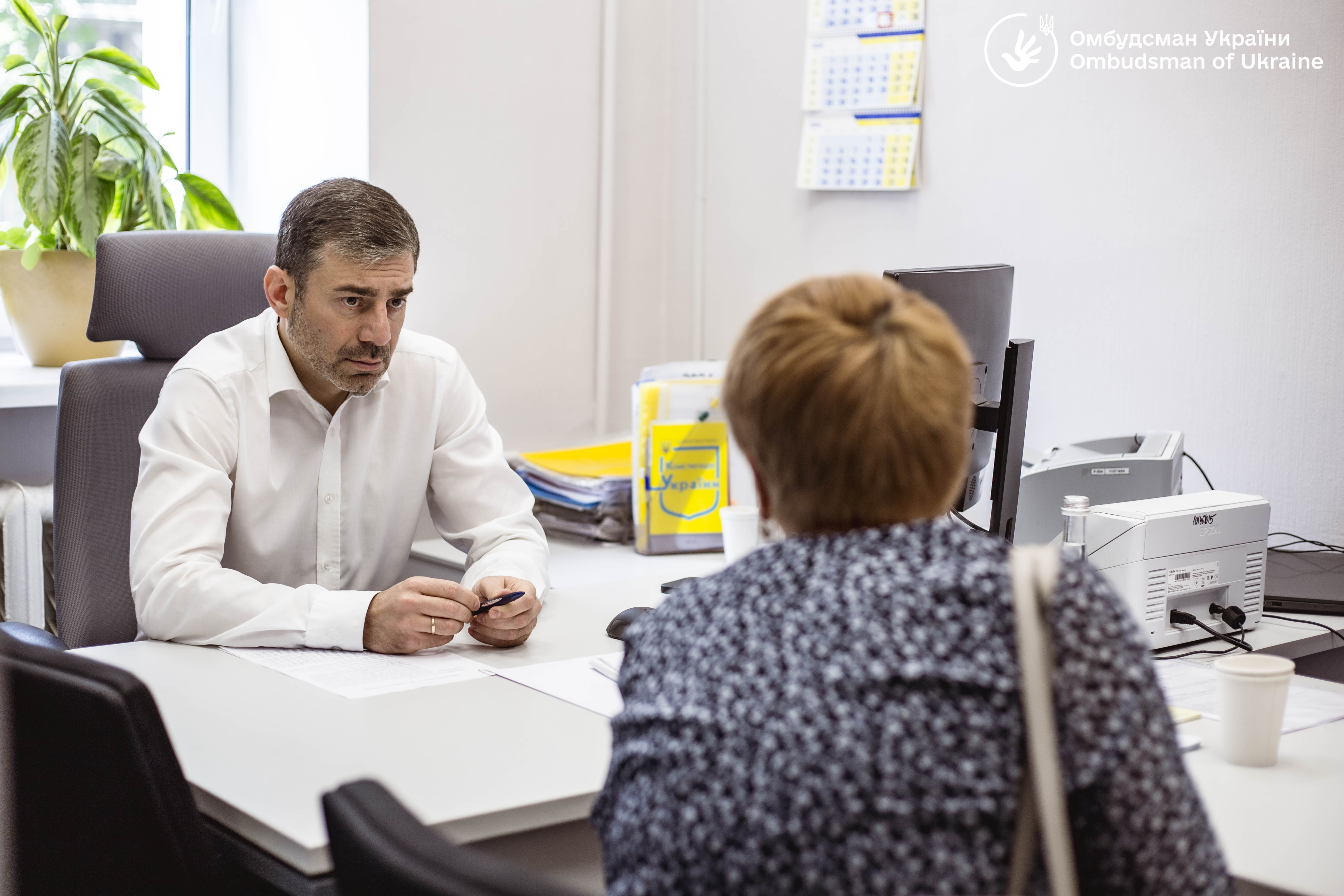 Омбудсман України Дмитро Лубінець здійснив особистий прийом громадян
