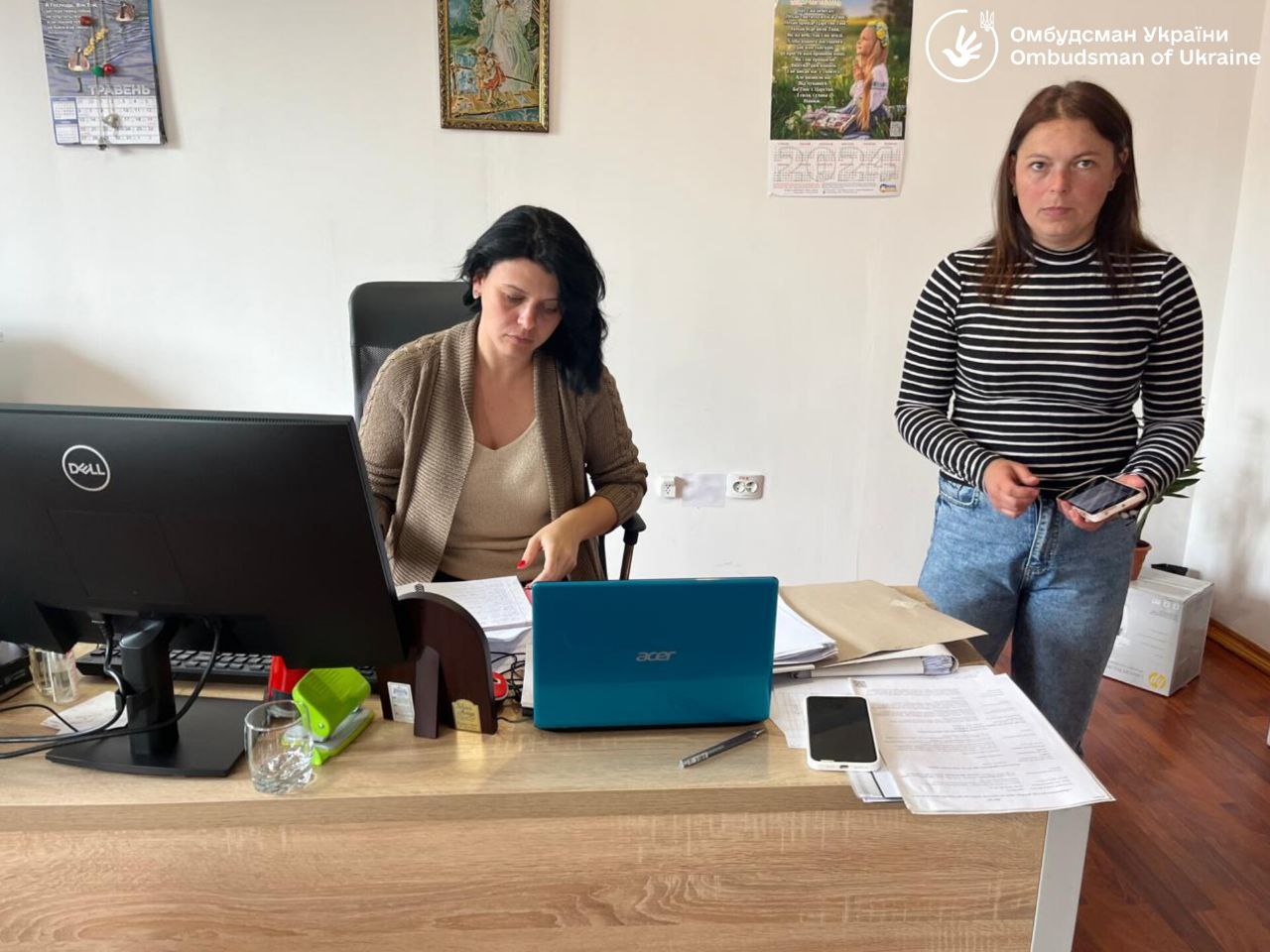 Моніторинговий візит до Служби у справах дітей Верховинської селищної ради