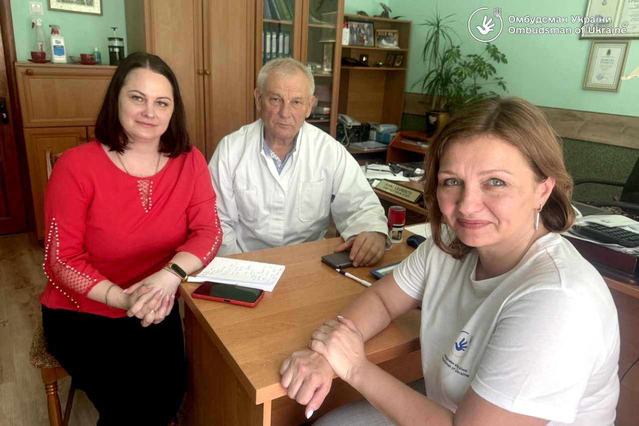 Моніторинговий візит до Чемеровецької багатопрофільної лікарні на Хмельниччині