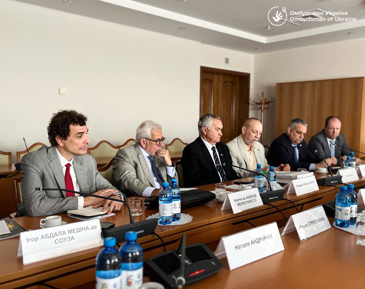 Зустріч Омбудсмана України з делегацією Палати Депутатів Національного Конгресу Федеративної Республіки Бразилія