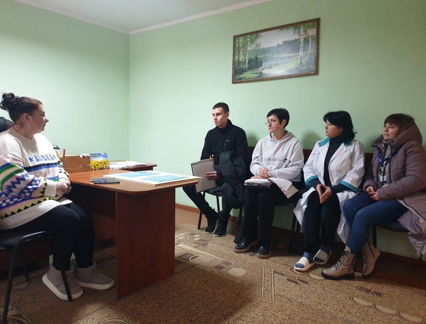 Відвідування Городнянського психоневрологічного інтернату