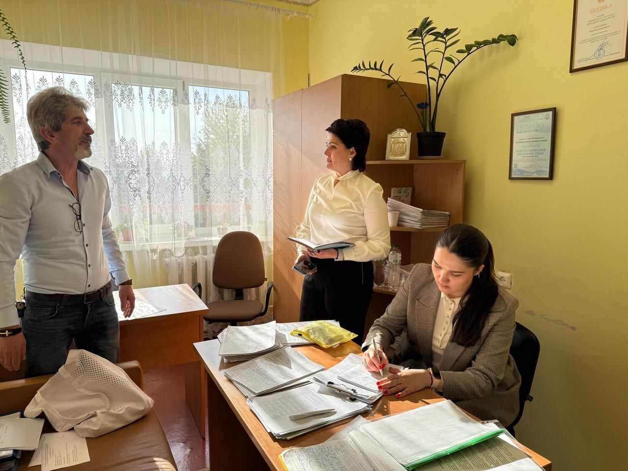Відвідування Чернівецького геріатричного пансіонату