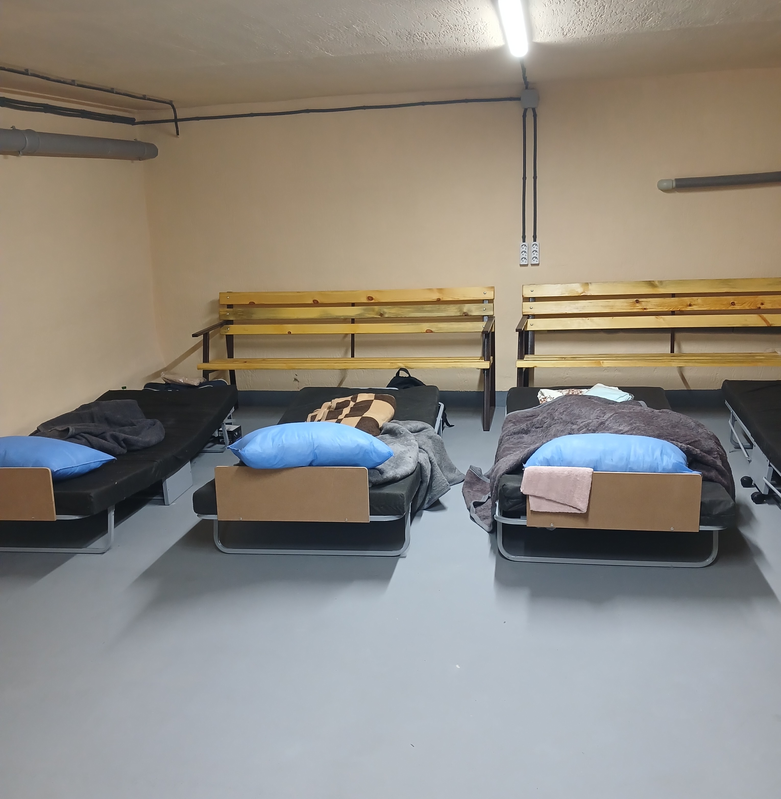 Моніторинговий візит до одного з найпростіших укриттів у Херсоні