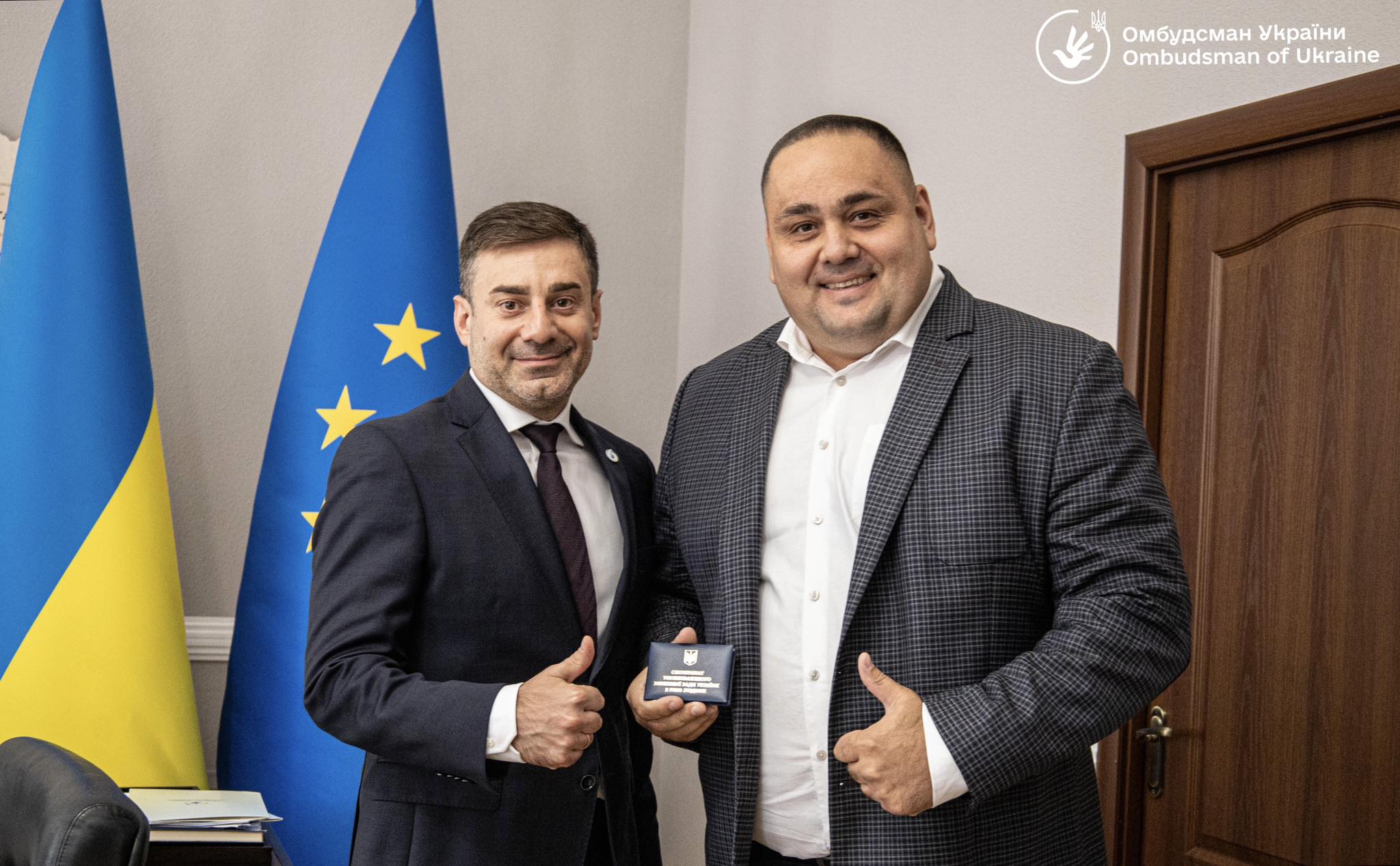 Омбудсман України Дмитро Лубінець має честь представив свого Радника Олександра Лашина