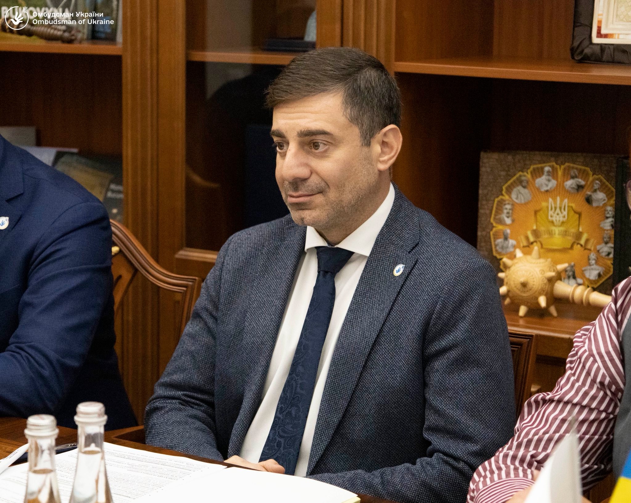 Омбудсман Дмитро Лубінець зустрівся з Головою Делегації МКЧХ в Україні Хуаном Педро Шерером
