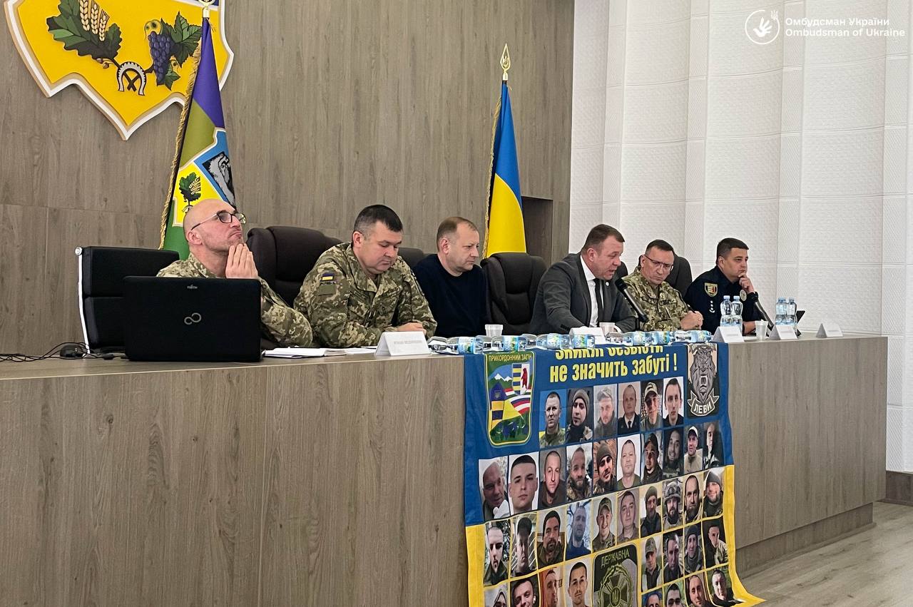 У кожній області працює Регіональна робоча група Координаційного штабу з питань поводження з військовополоненими
