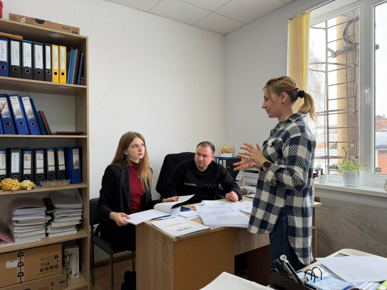 Моніторинговий візит до Служби у справах дітей Брусницької сільської ради Чернівецької області