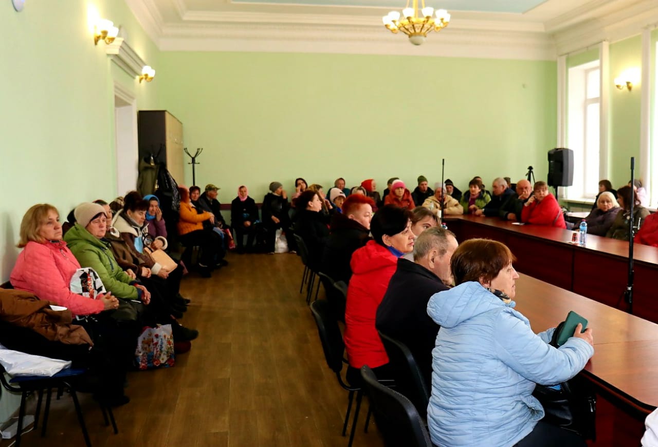 Повторна зустріч із постраждалими внаслідок воєнних дій у Михайло-Коцюбинській громаді