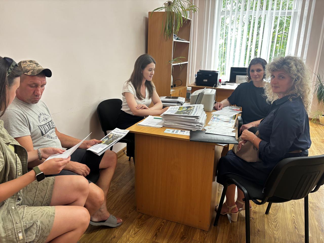 Моніторинговий візит щодо реалізації ветеранської політики Ярмолинецькою селищною радою